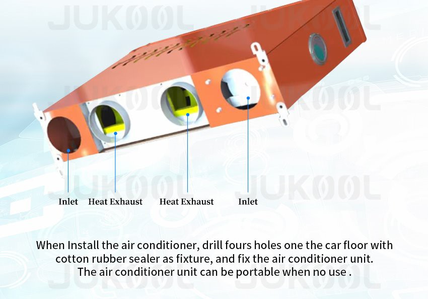 Detail of 12 Volt Portable Air Conditioner For Car