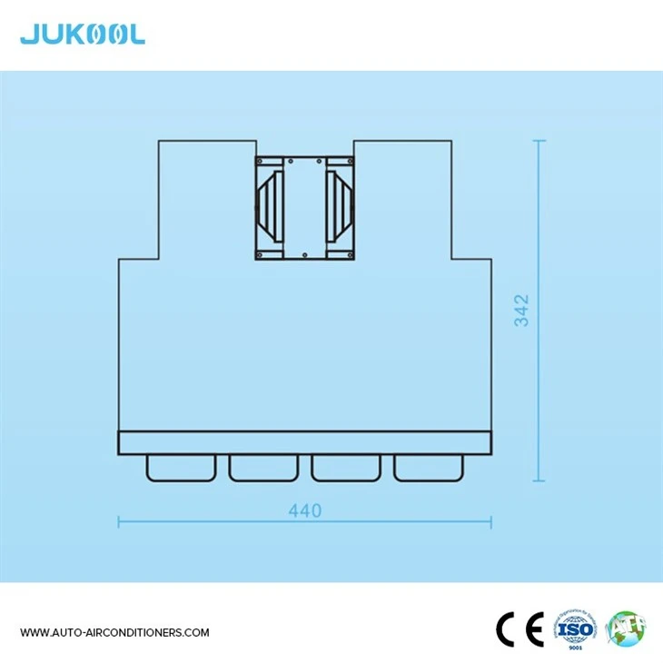 EV Ac Unit Parts Evaporator Unit