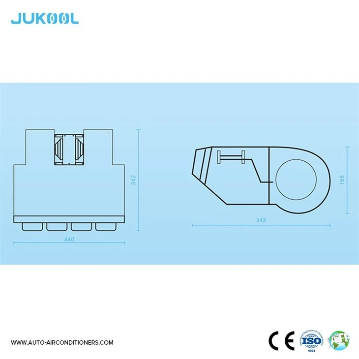 EV Ac Unit Parts Evaporator Unit