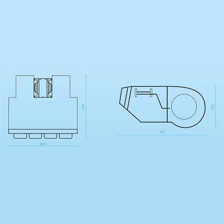 EV Ac Unit Parts Evaporator Unit